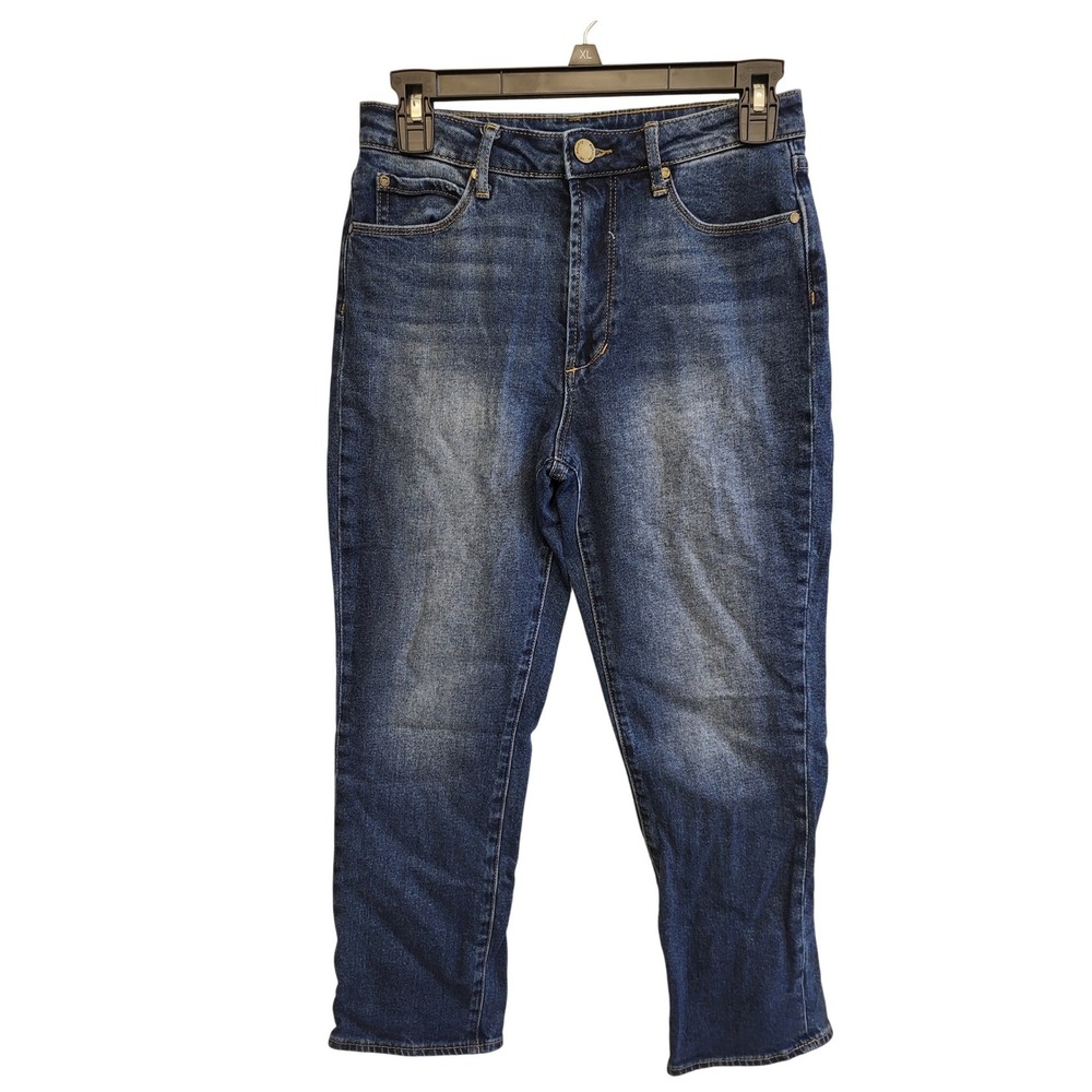 Articles of Society Jeans Women 26 Blue High Rise Straight Leg Medium Wash